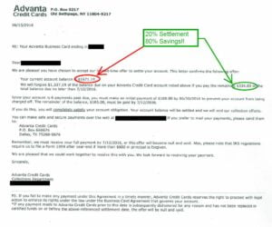 Advanta Credit cards